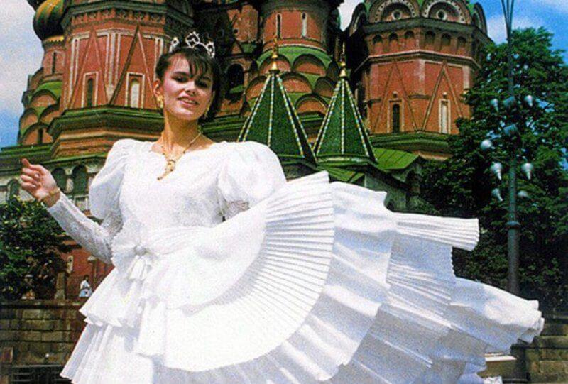 Маша Калинина - победительница первого конкурса красоты в СССР
