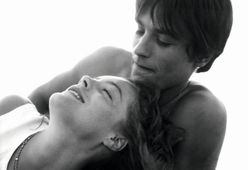Фото Ален Делон и Роми Шнайдер (Alain Delon and Romy Schneider )