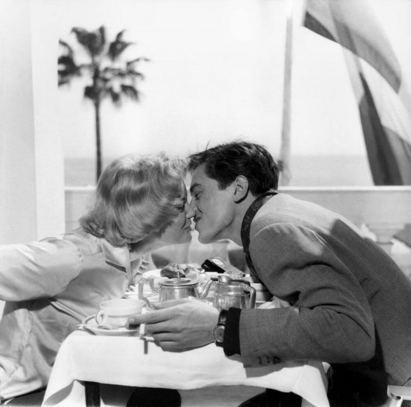 Фото Ален Делон и Роми Шнайдер (Alain Delon and Romy Schneider )