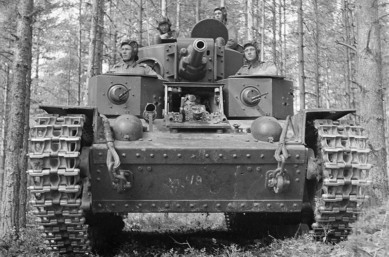 Экипаж танка, 8 июля 1941 год - Финляндия, Вторая мировая война