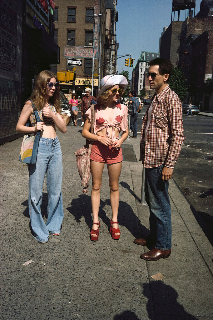 Съемки фильма Таксист (Taxi Driver) 1976