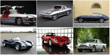 6 самых красивых классических спортивных автомобилей 20 века