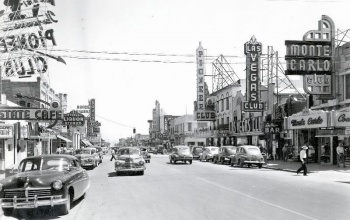 Лас-Вегас 1940-х - старинные фотографии города в период становления мировой столицы азартных игр