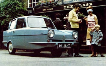 Reliant Robin – худший автомобиль в истории британского автопрома