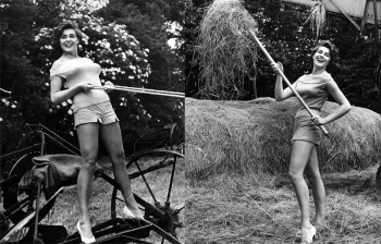 Маргарет Роу – фотографии мисс Англия-1955