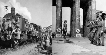 Фото разрушенного Берлина после окончании войны 1945 года