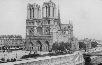 Нотр-Дам де Пари — история и фотографии Собора Парижской Богоматери в 19 веке