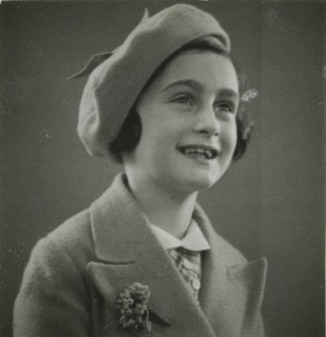 Анна Франк в возрасте 7 лет