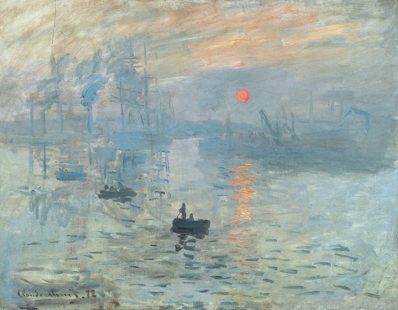 Впечатление. Восходящее солнце – Клод Моне, 1872
