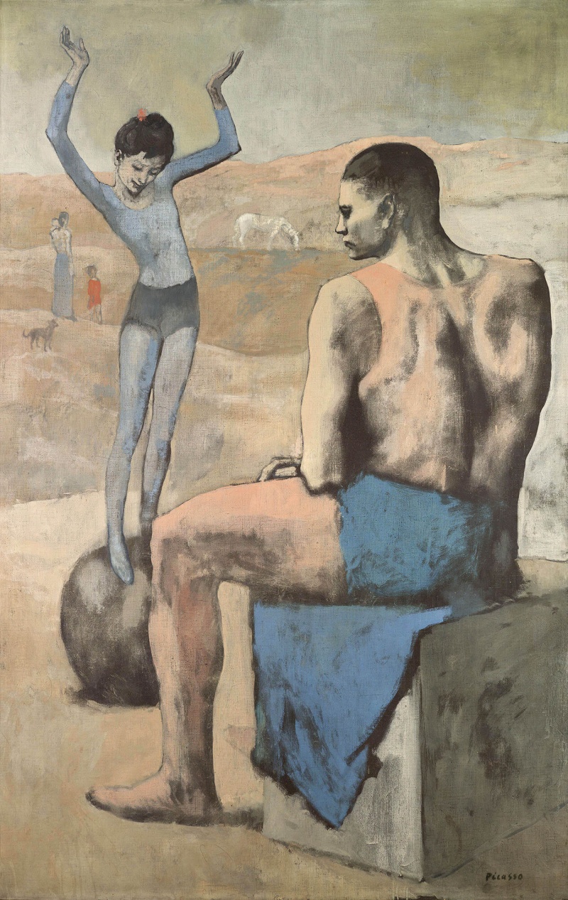Девочка на шаре – Пабло Пикассо, 1905