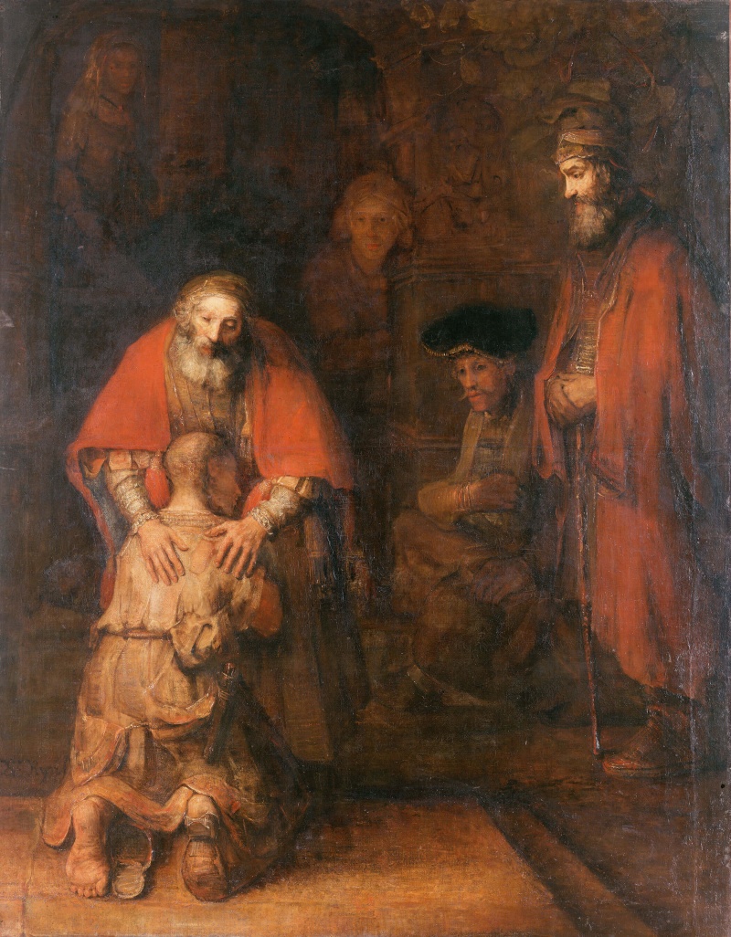 Возвращение блудного сына – Рембрандт Харменс ван Рейн, 1669