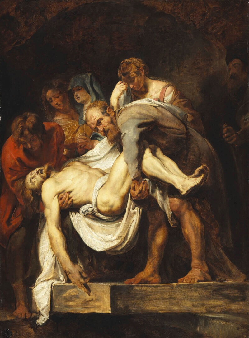 Положение во гроб – Микеланджело Караваджо, 1603