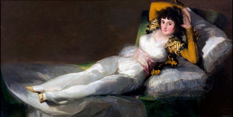 Маха одетая – Франсиско Гойя, 1800-1805